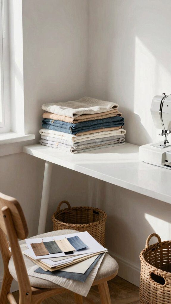 small space sewing nook essentials
