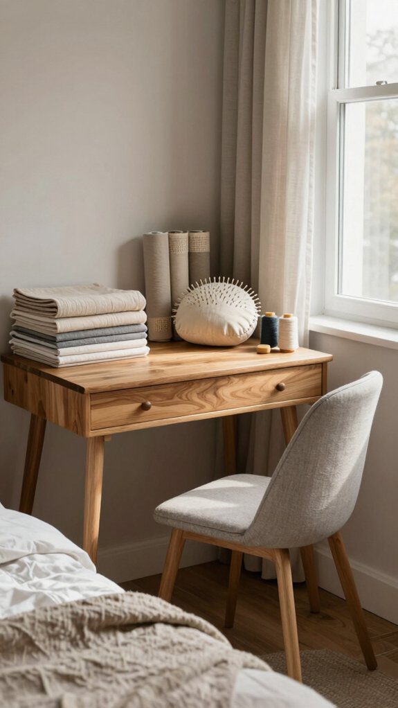 small space sewing organization solutions