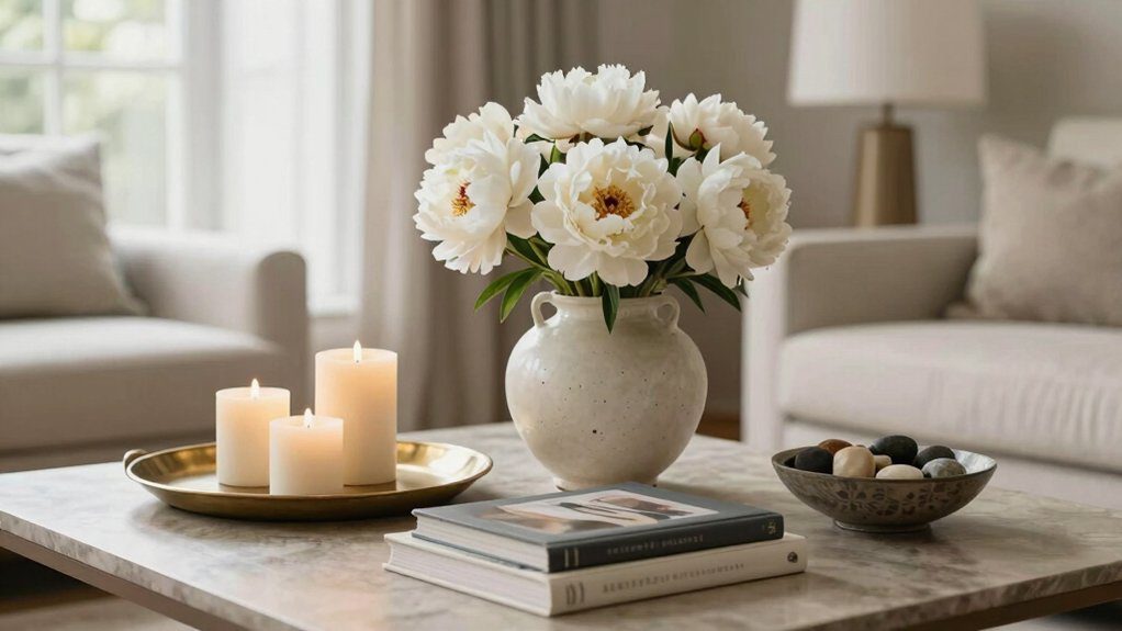 14 Coffee Table Decor Ideas for a Stylish Living Room Setup 2 stylish living room coffee table