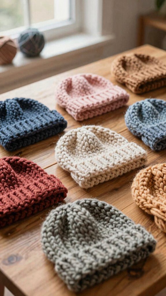 super bulky speedy cozy beanies