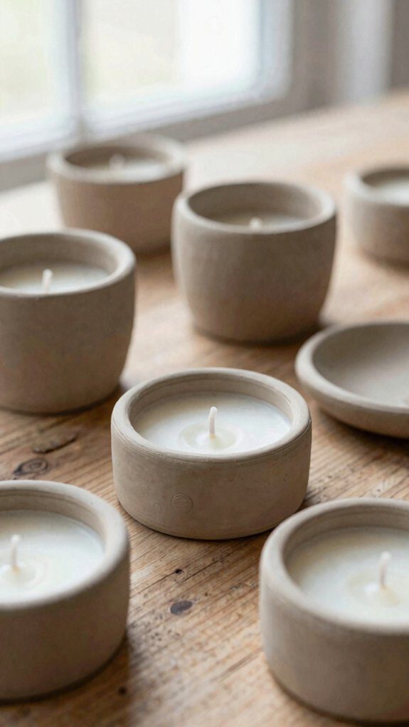 thin handmade waterproof tealights
