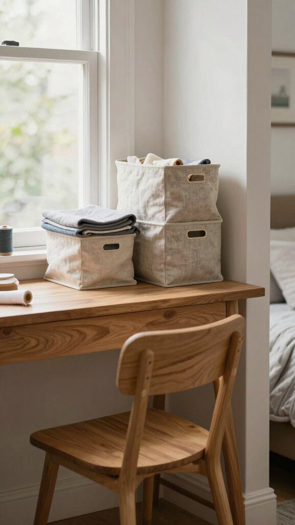 tidy sewing corner wins