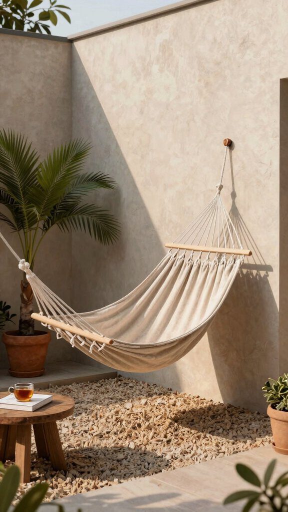 wall mounted hammock installation details