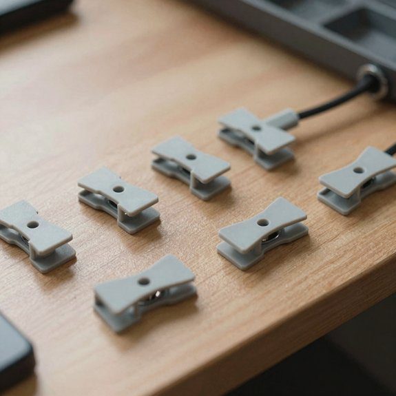 20 Useful 3D Printing Ideas That Actually Make Everyday Life Easier 2 3d printed desk cable clips