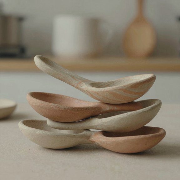 air dry clay spoon rest dish