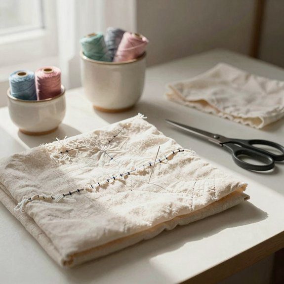 beginner pillowcase and tote sewing