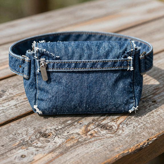 Denim Bag Ideas From Old Jeans That Look Stylish and Sellable 15 cut jeans into pouch