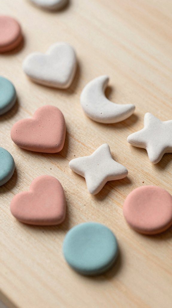 cute diy clay fridge magnets