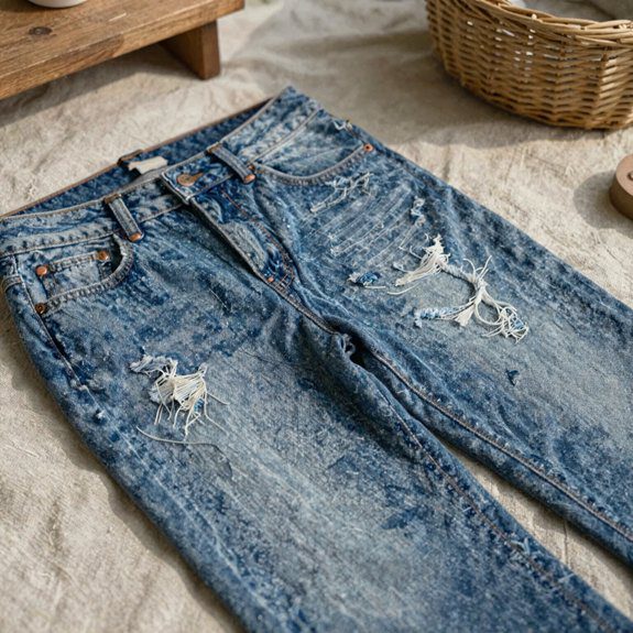 DIY With Old Jeans That Turn Worn Denim Into Useful and Stylish Pieces 11 denim picnic mat roll up