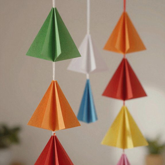 diy paper wisteria lanterns