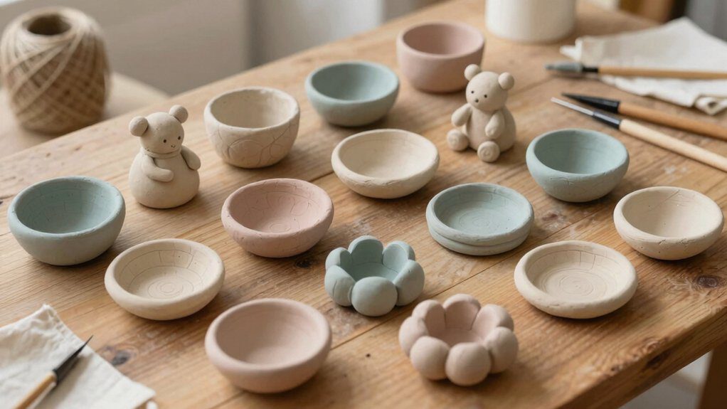 easy aesthetic air dry clay