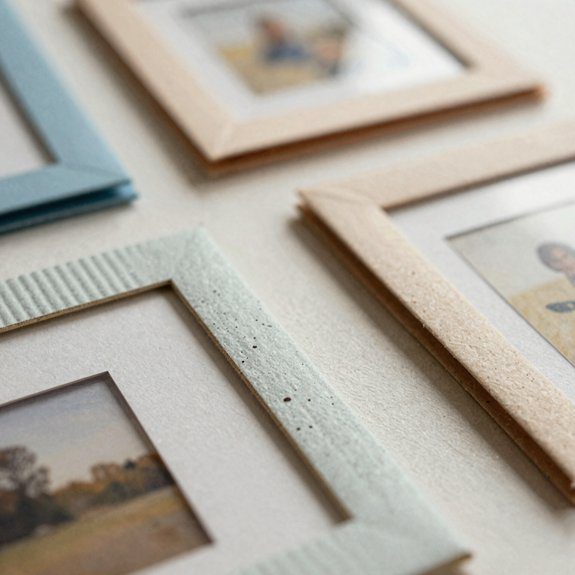 handmade paper photo frame