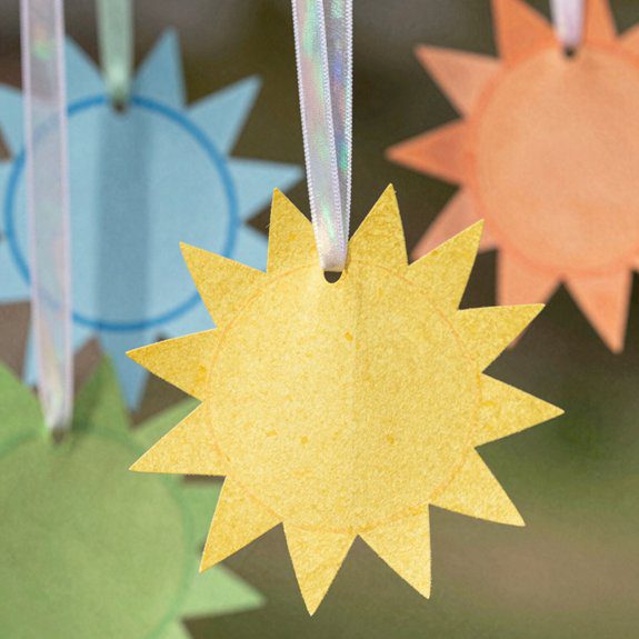 kid friendly stained glass sun catchers