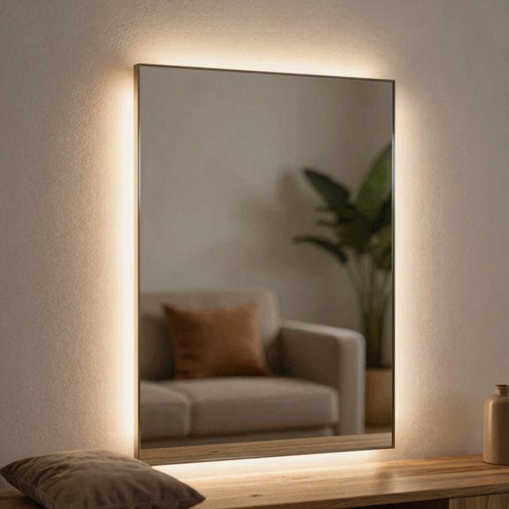 led backlit spa mirror
