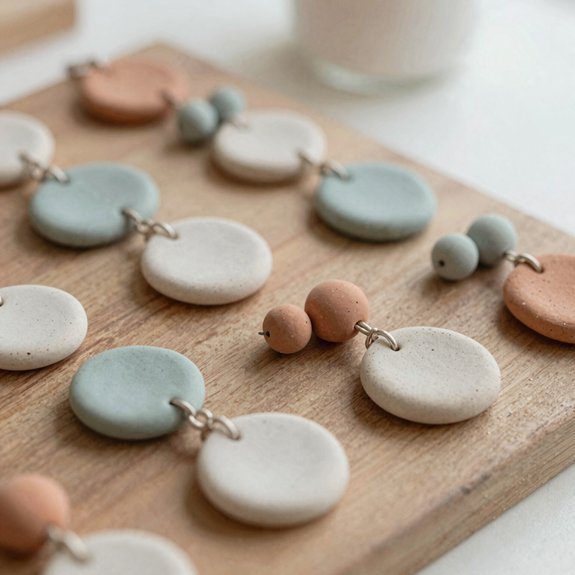 lightweight clay jewelry charms