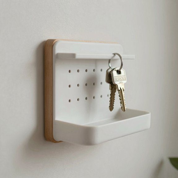 20 Useful 3D Printing Ideas That Actually Make Everyday Life Easier 8 minimalist petg wall key holder