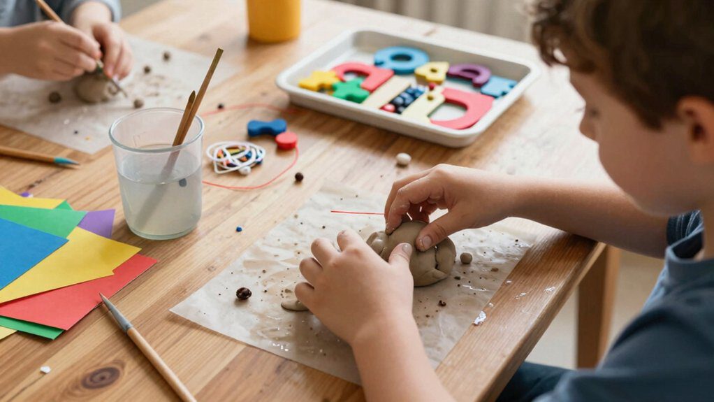 screen free creative art play