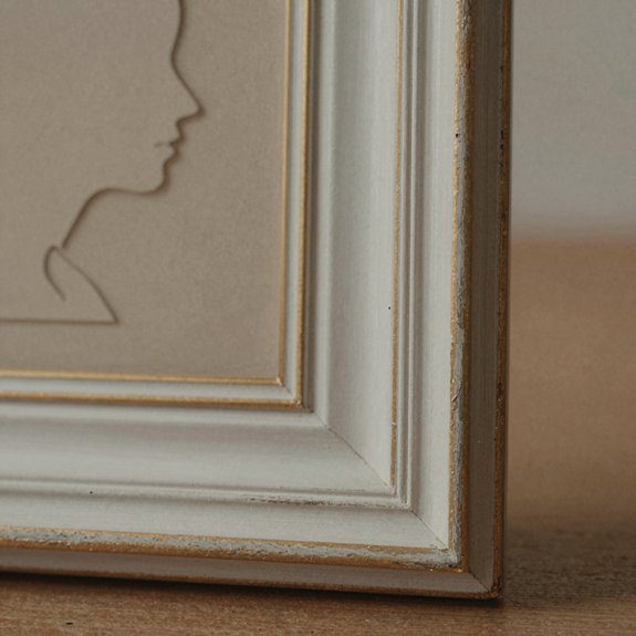 sneaky custom mirror frame