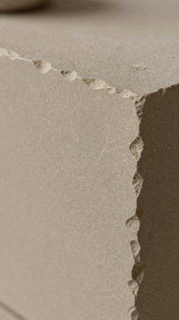 stone look clay with gold wash