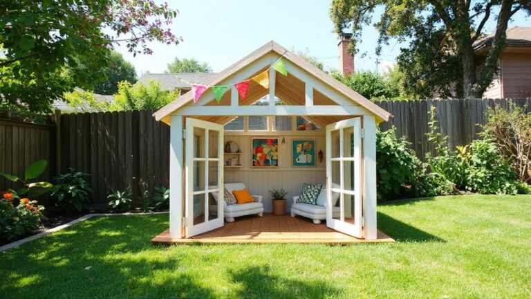 build a stylish playhouse