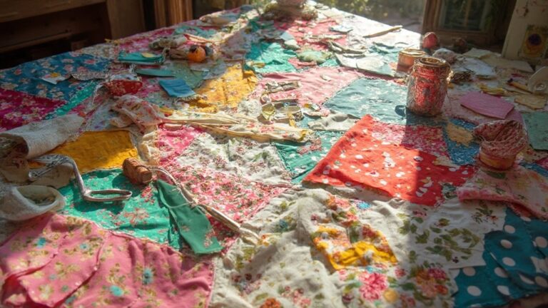 diverse fabric craft projects