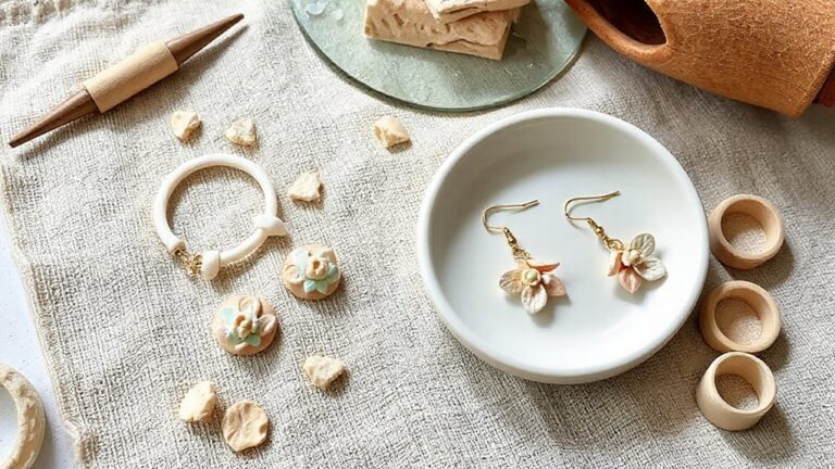 handmade clay jewelry ideas