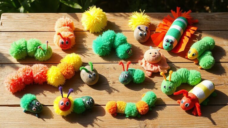 caterpillar crafts for children