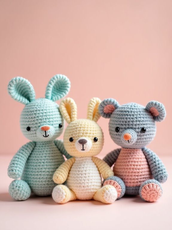 cute crochet baby toys