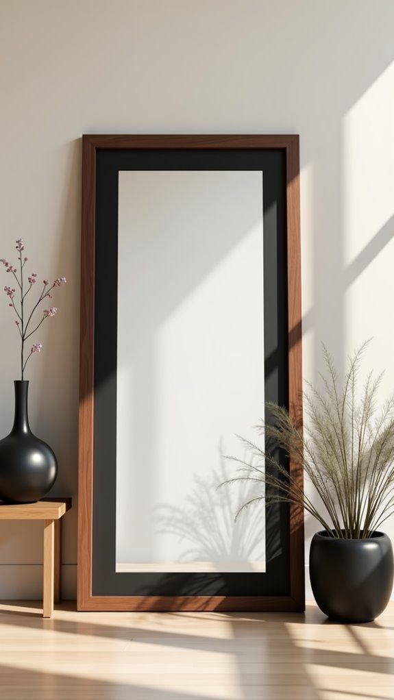 diy double framed mirror