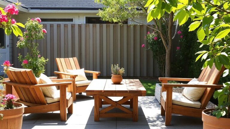 diy stylish patio furniture