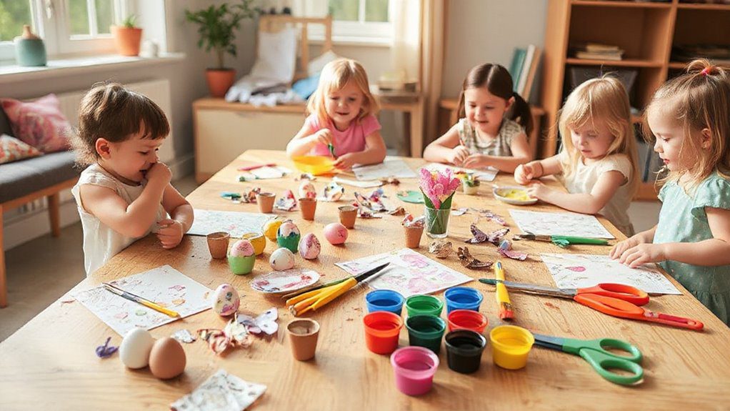 easy spring crafts for toddlers