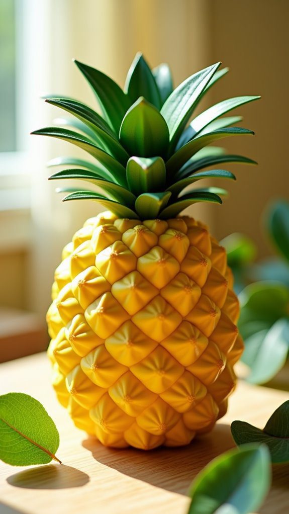 pineapple themed creative project