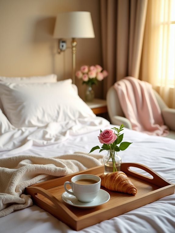 special morning bedroom service