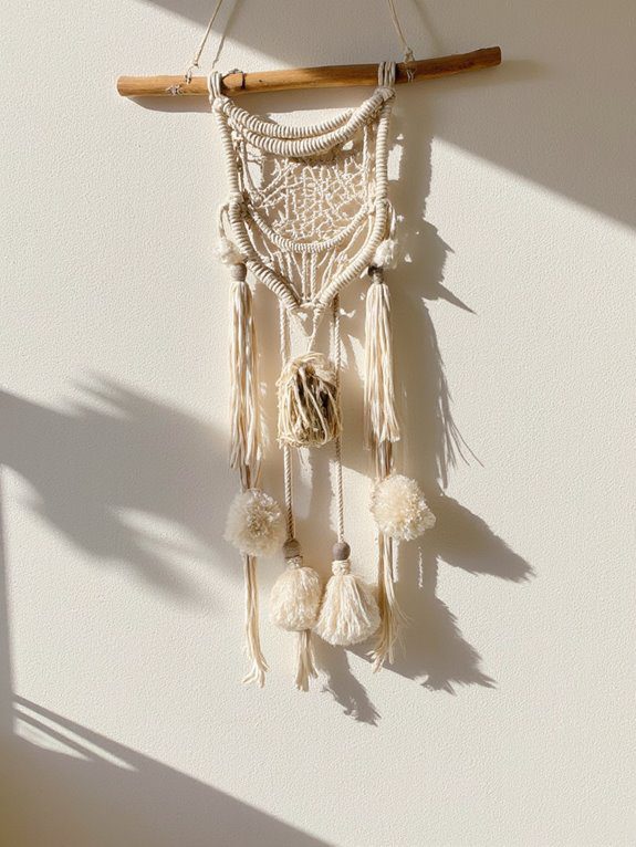boho wall hanging craft