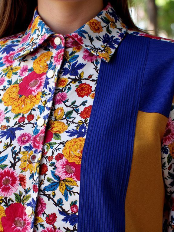 boldly mix complementary prints