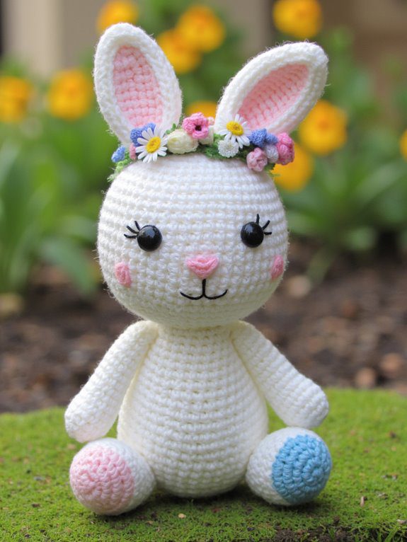 charming crochet bunny project