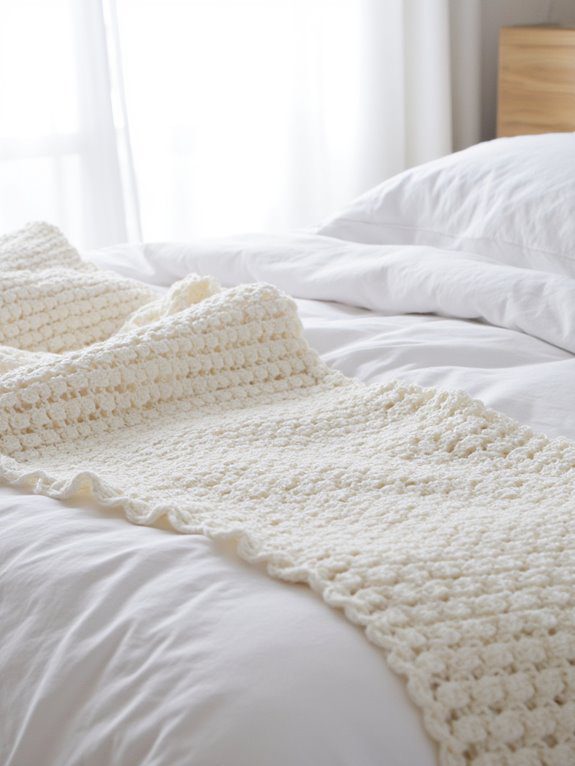 cozy customizable bed runner