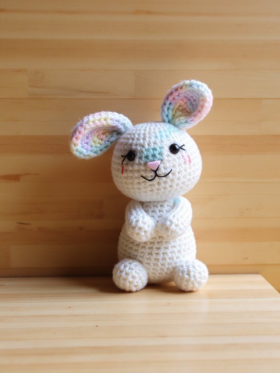 cute mini amigurumi bunnies