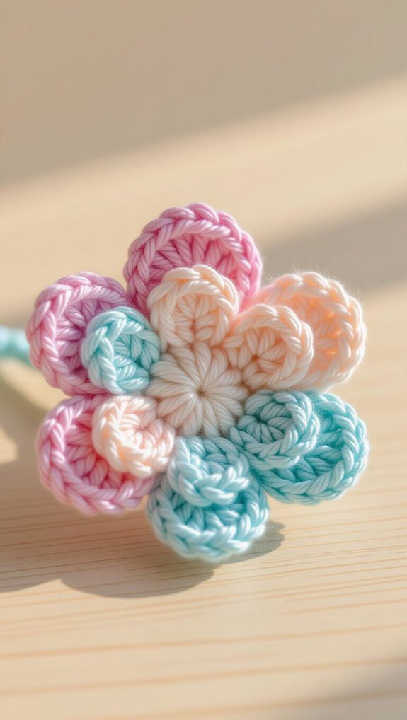 amigurumi flower crochet pattern