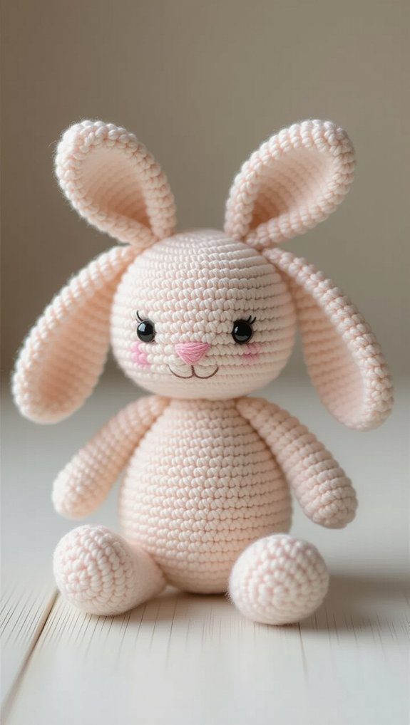 beginner friendly crochet bunny
