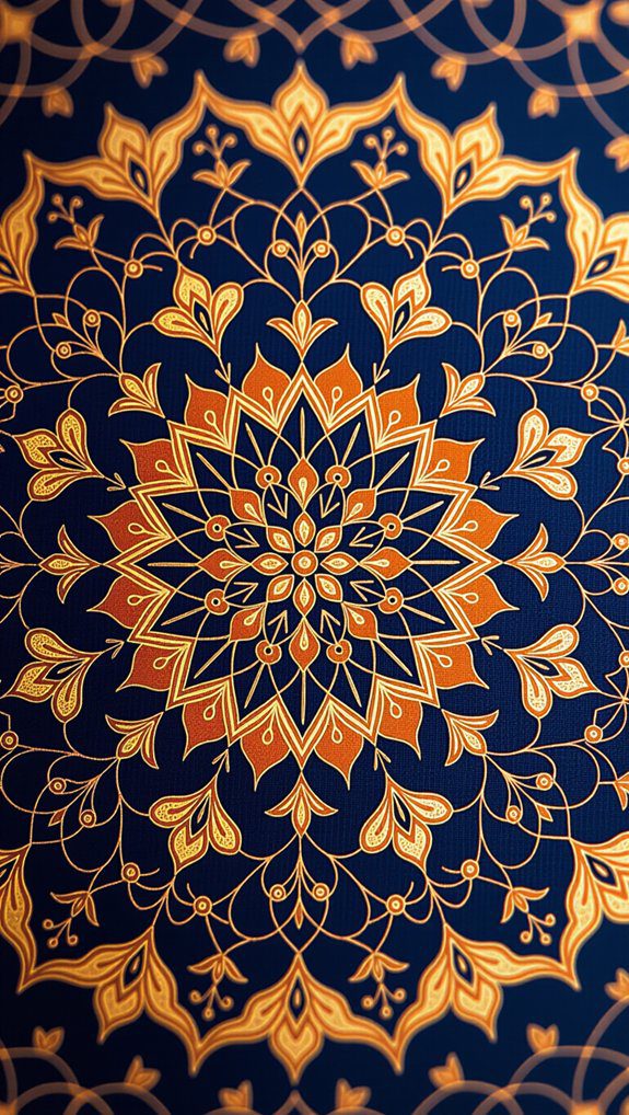 circular motifs symbolize unity
