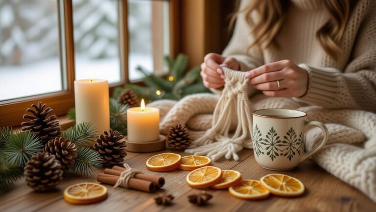 cozy winter craft projects
