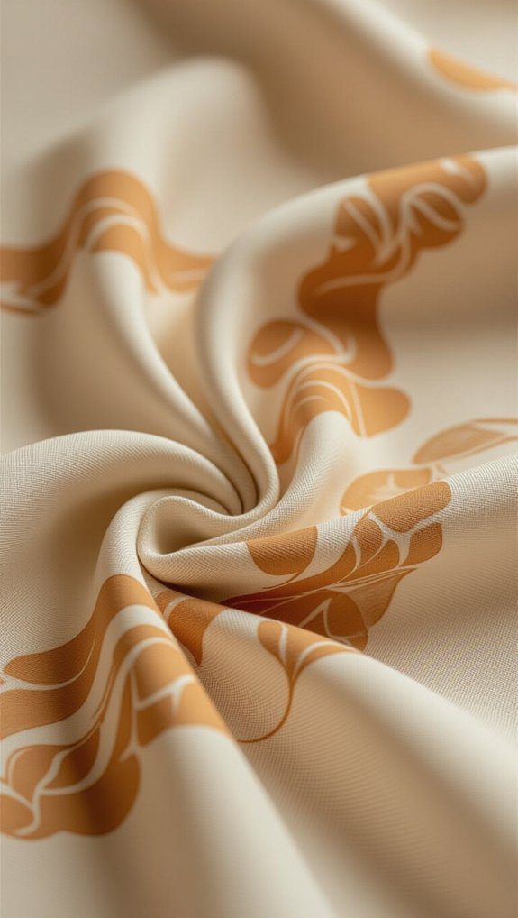 creative abstract textile art