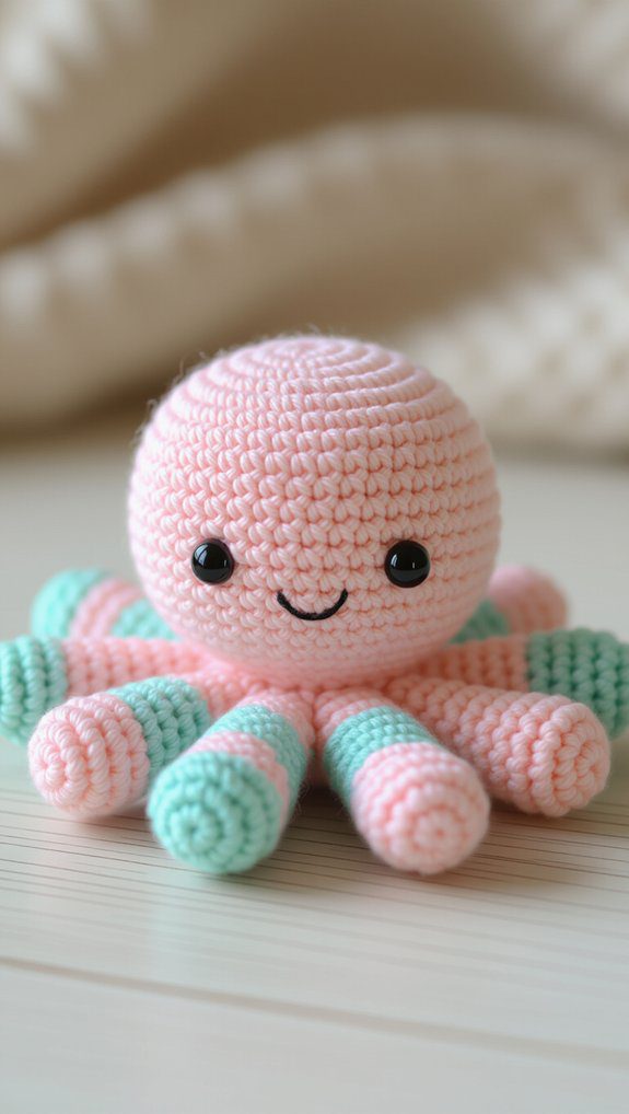 cute customizable crochet octopus