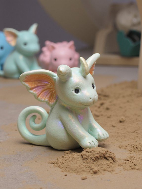 enchanting clay creature crafting
