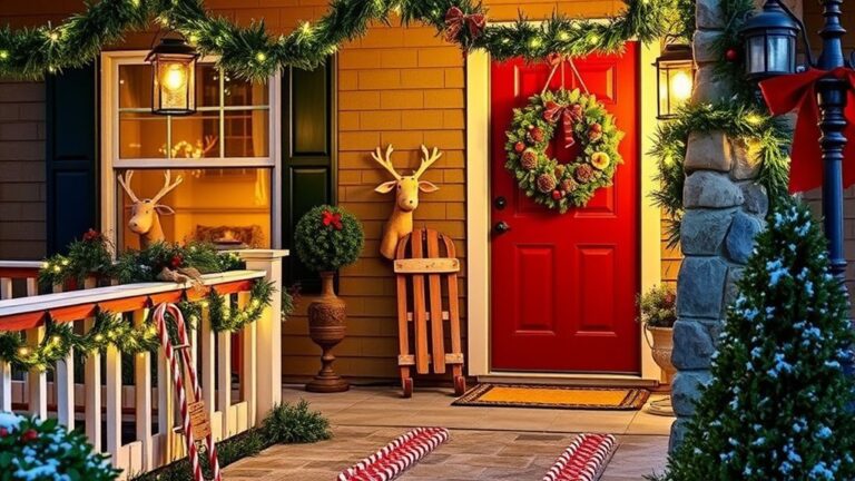 festive outdoor christmas decorations