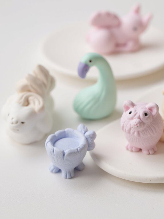 fluffy soft clay creations