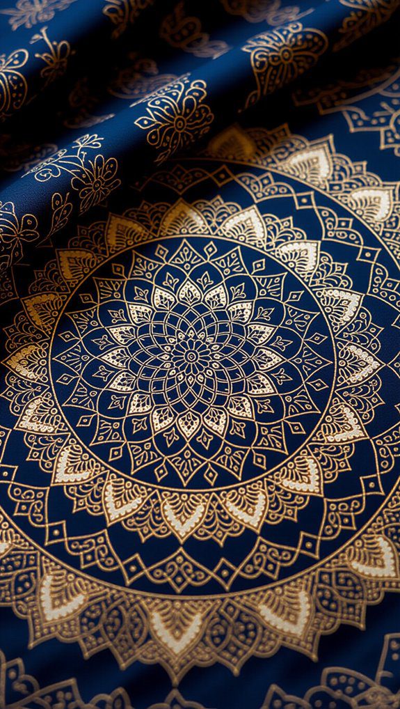 intricate vibrant cultural patterns