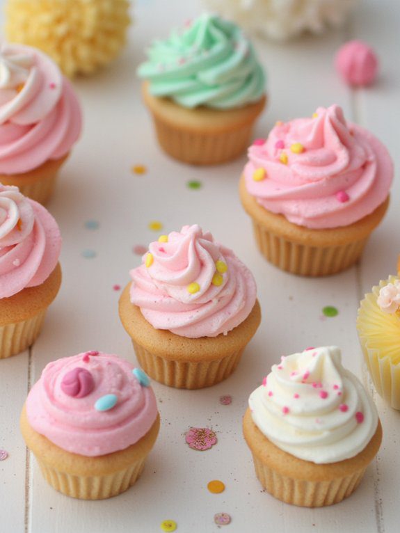 mini cupcake ornament crafting