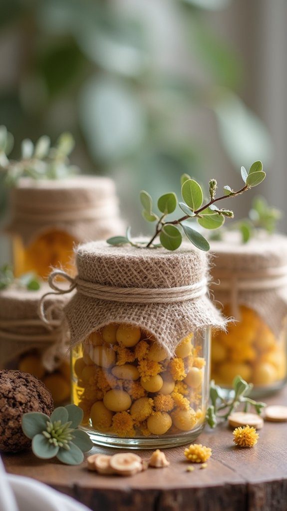 personalized decorated mason jars